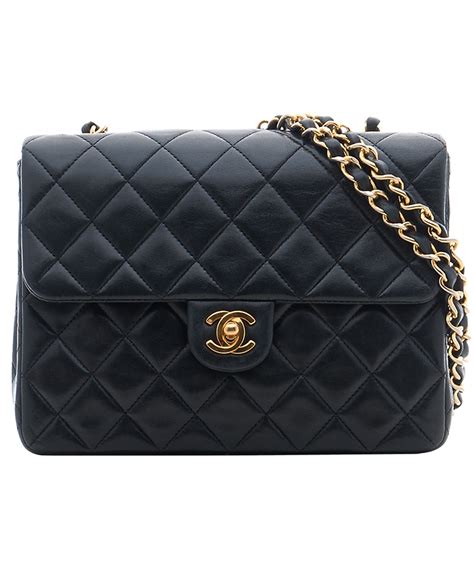 chanel quilted handbag replica|expensive black purses quilted chanel.